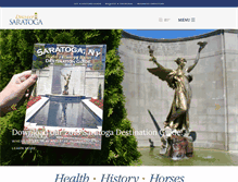 Tablet Screenshot of discoversaratoga.org